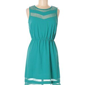 60s Vibe Modcloth Chevron Detailed Dress SM